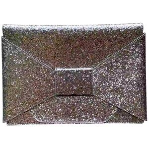 Banana Republic Silver 🩶 Glitter Envelope Clutch